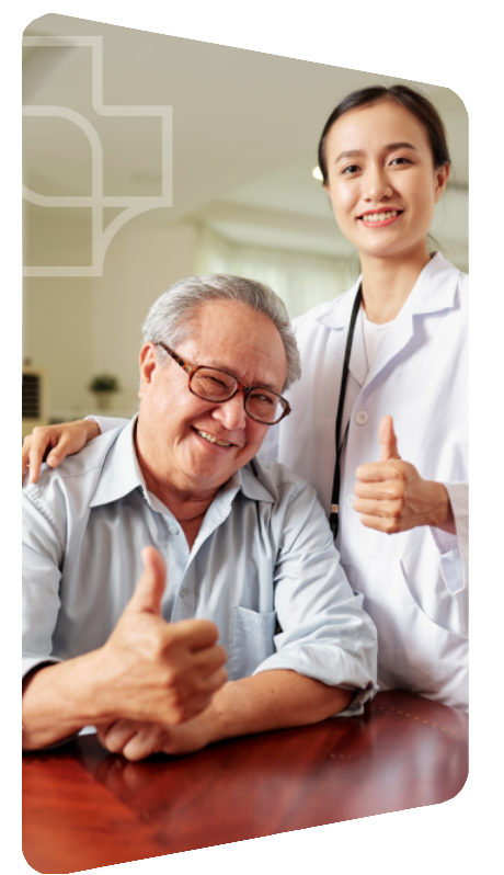 happy patient